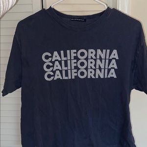 Navy blue “California” tee